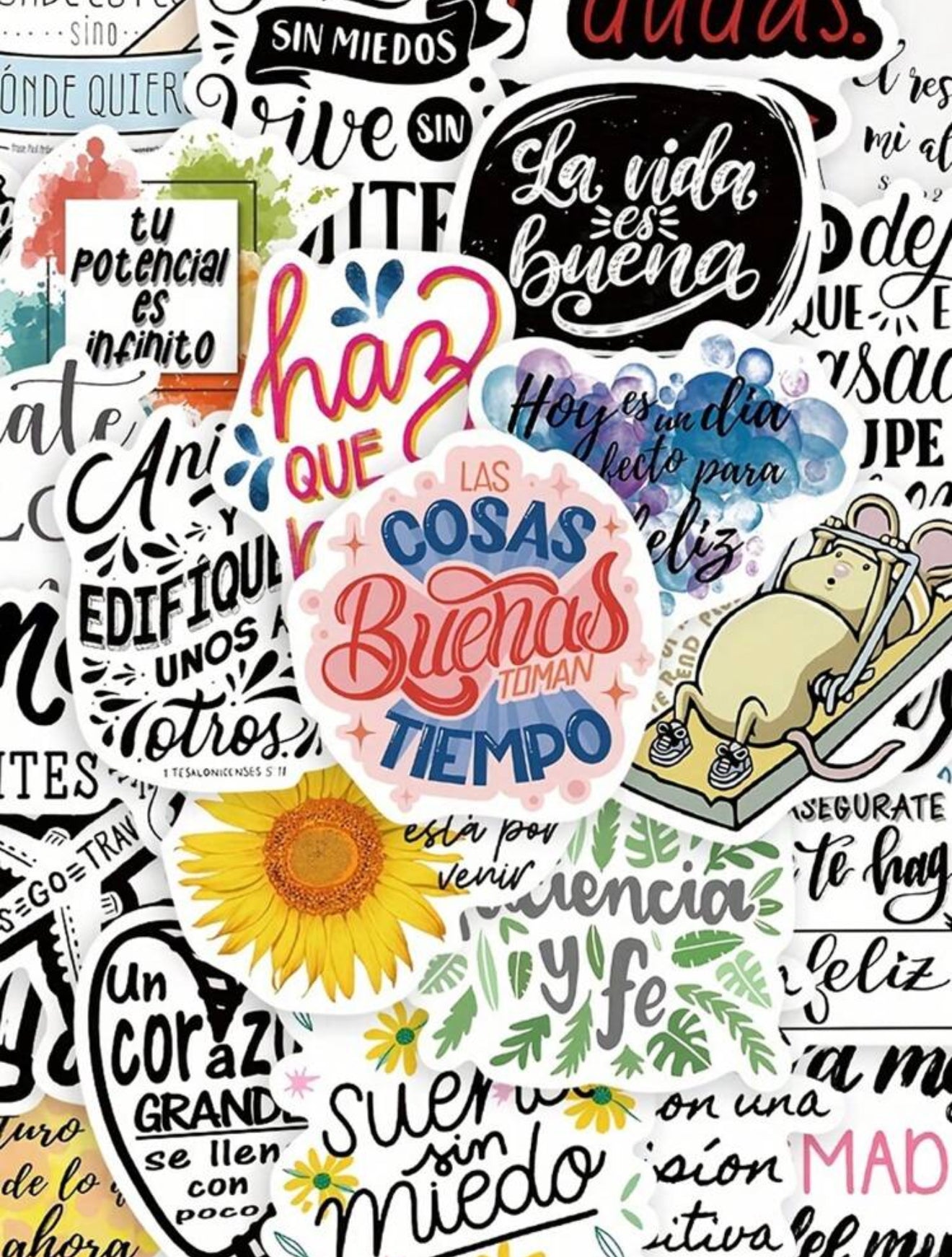 Inspirational stickers