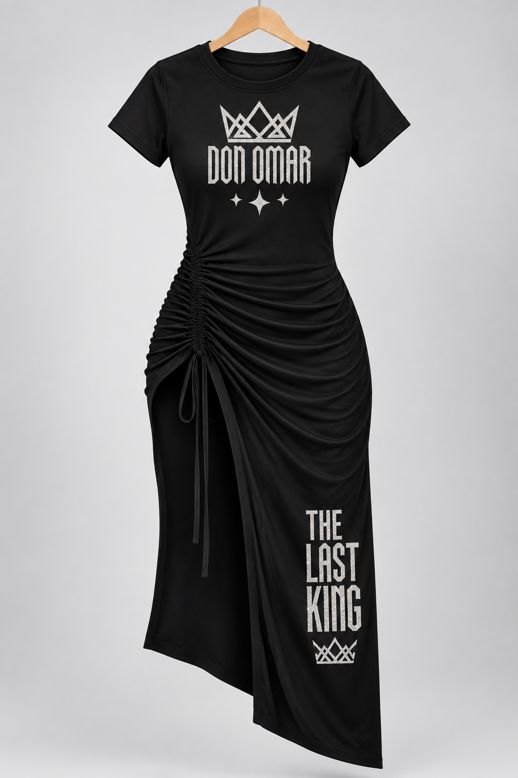 Vestido Don Omar the last King Largo + Glitter