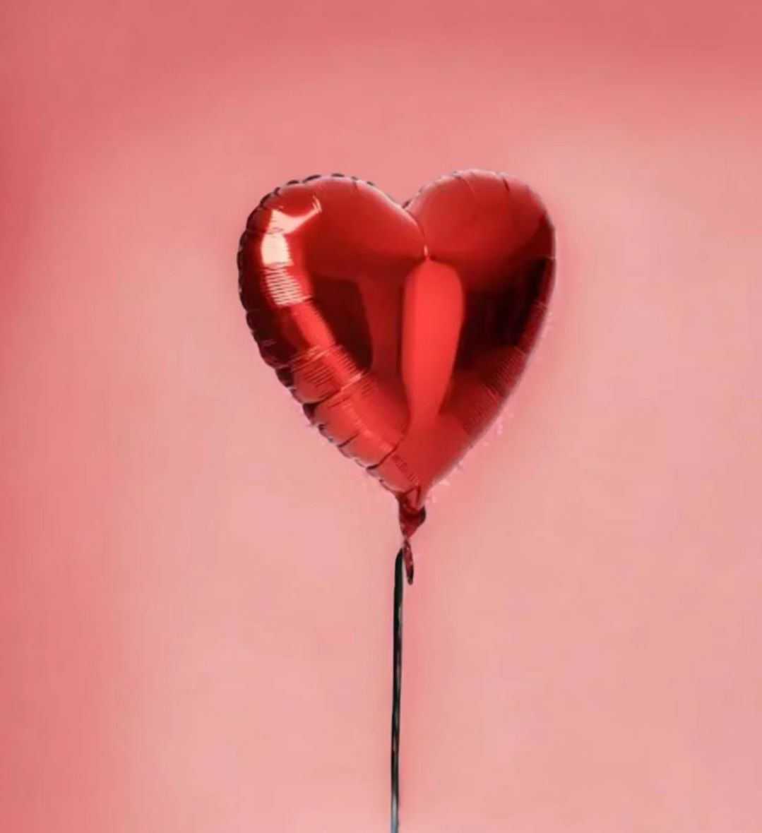 1 HEART HELIUM BALLOON