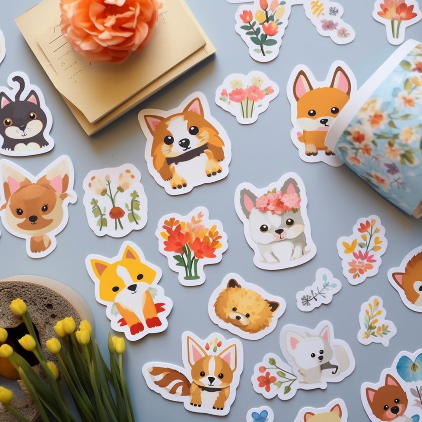 Die-Cut Sticker Sheets