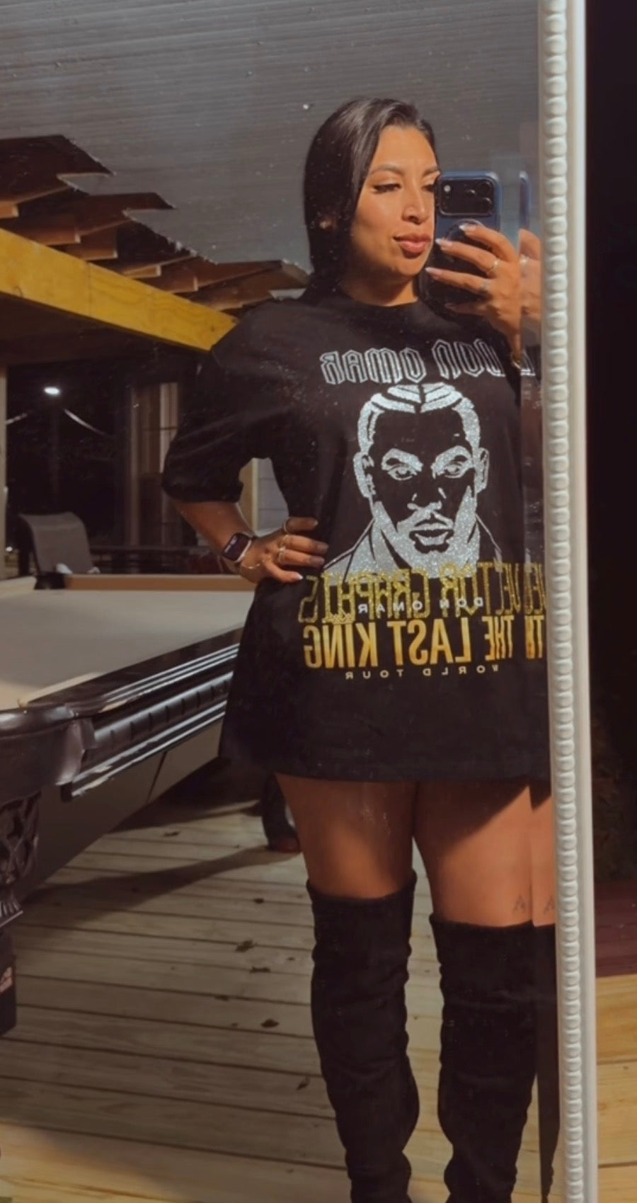 TShirt Don Omar Glitter