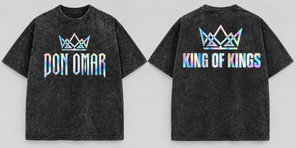 Tshirt oversize  Don Omar reflect