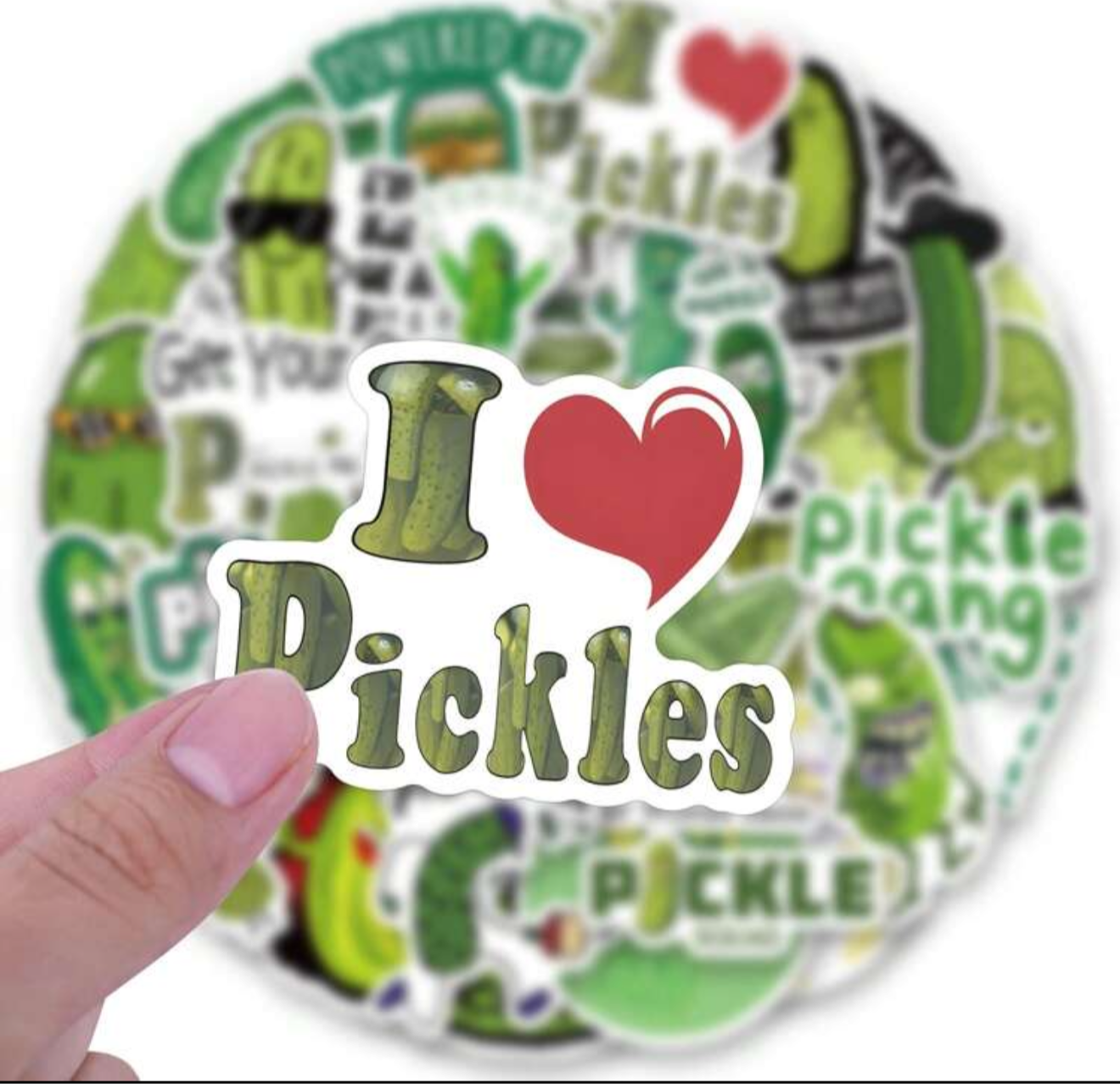 Pickle stickers