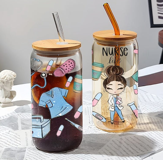 Nurse Life Glass