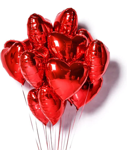 HEART HELIUM BALLOONS