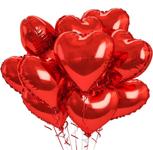 HEART HELIUM BALLOONS