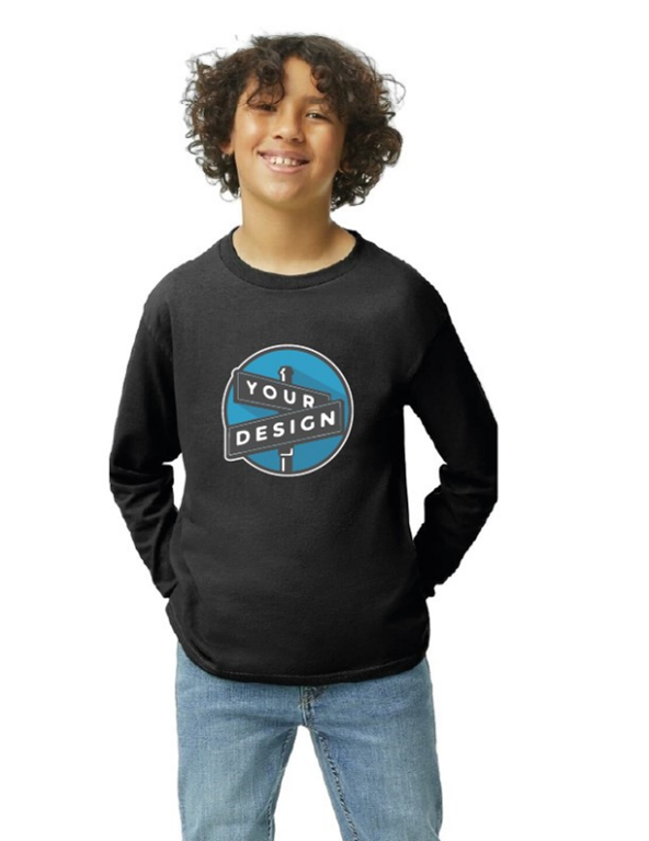 Youth Unisex Heavy Cotton™ Long-Sleeve T-Shirt GILDAN