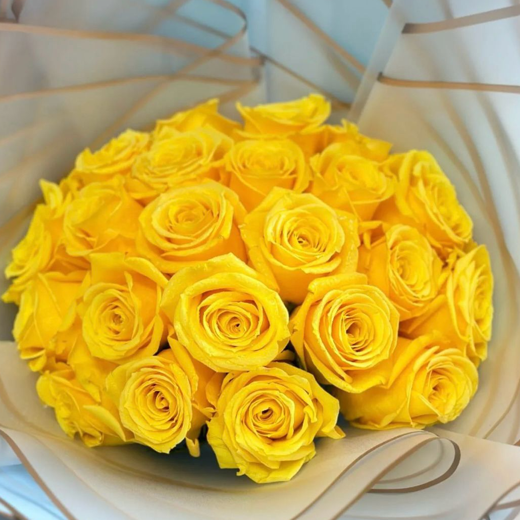 YELLOW ROSES BOUQUET