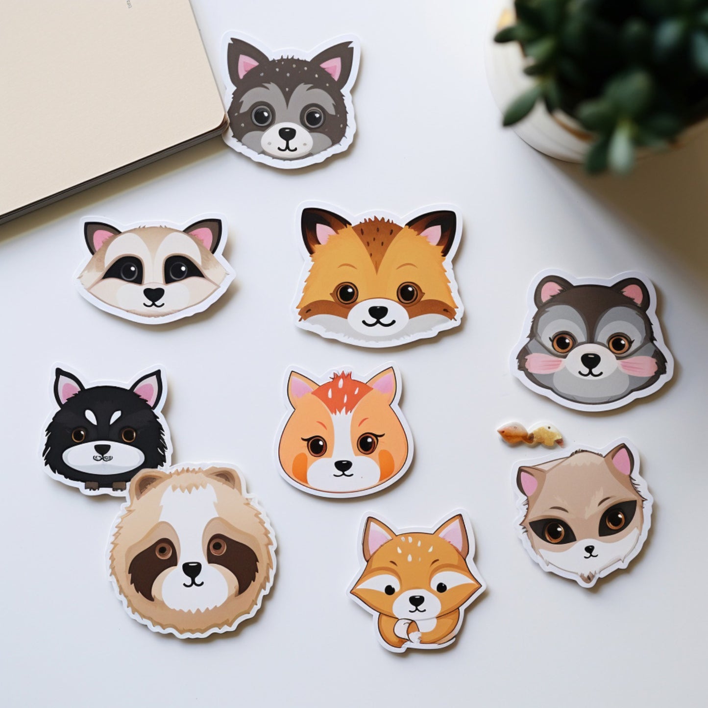 Die-Cut Sticker Sheets