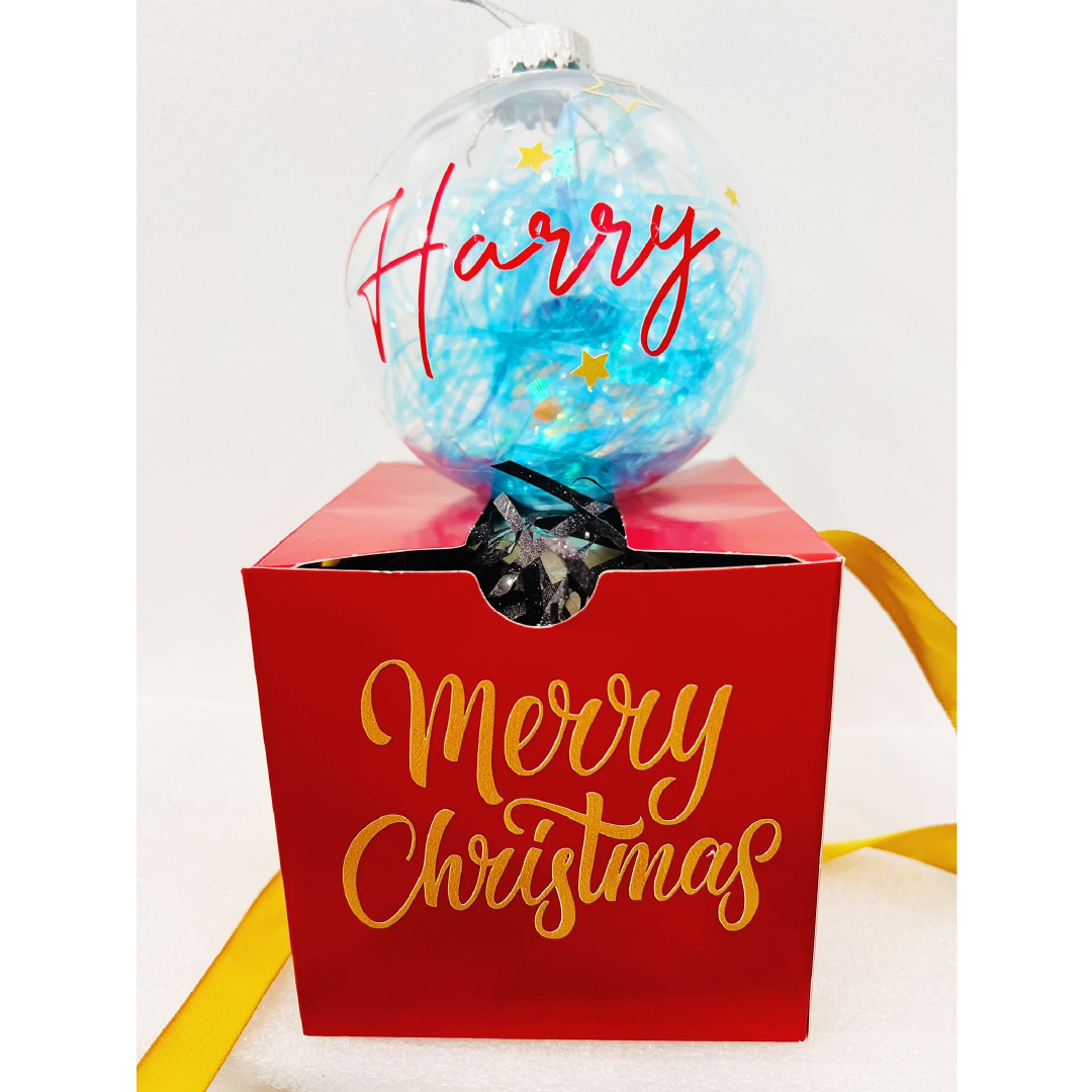 PERSONALIZED CHRISTMAS SPHERE