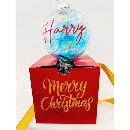 PERSONALIZED CHRISTMAS SPHERE